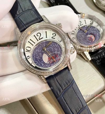 Copy Jaeger LeCoultre Rendez-Vous Moon Qaurtz Movement Lady Watches